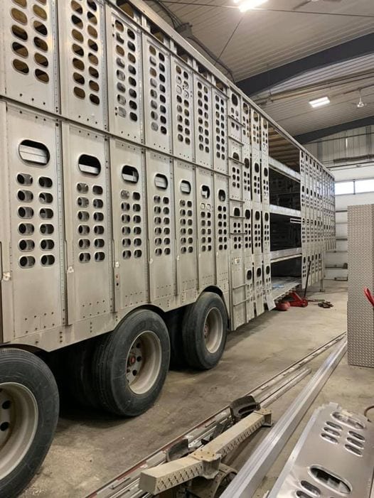 trailer in repair 2